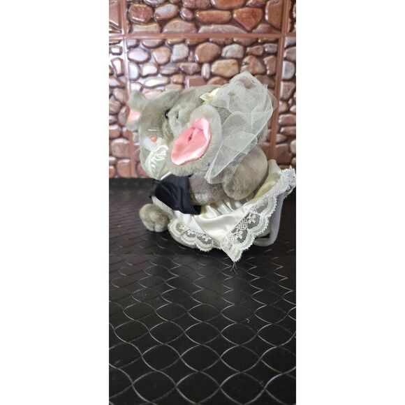 Vintage Dakin "Moustrimony" wedding plush set from 1986 - Picture 2 of 8